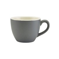 Matt Grey Porcelain Espresso Cup